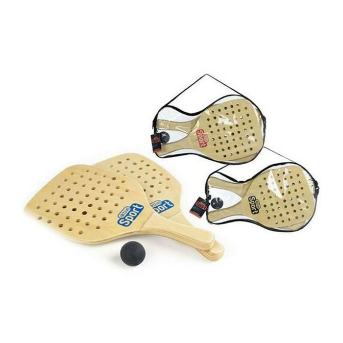 Palete de Plajă cu Minge Sport Aktive 12 mm