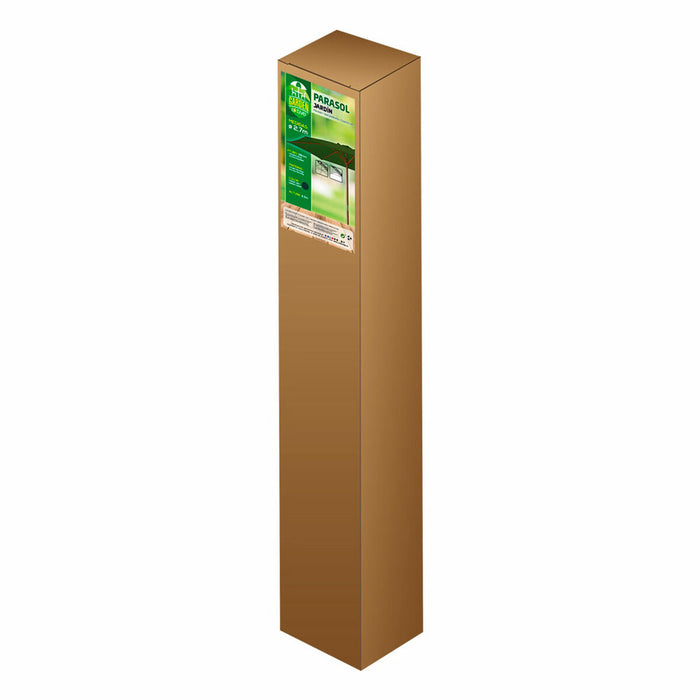 Slunečník Aktive 270 x 240 x 270 cm Ø 270 cm Lemn Verde