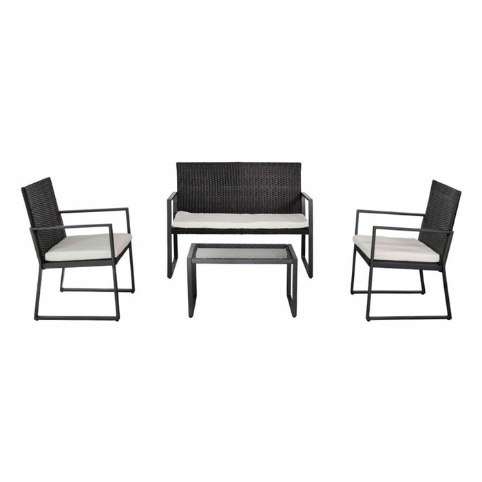 Mobilier de grădină Aktive Negru