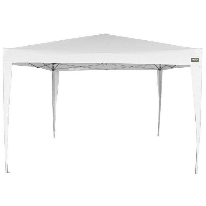 Chioşc Aktive 300 x 250 x 300 cm Oțel Alb Plastic