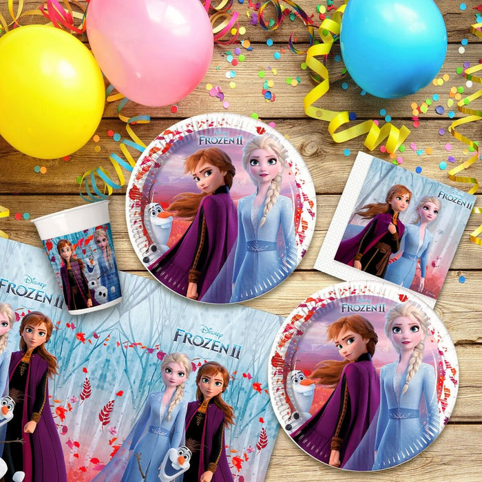 Set Articole de Sărbătoare Frozen 37 Piese