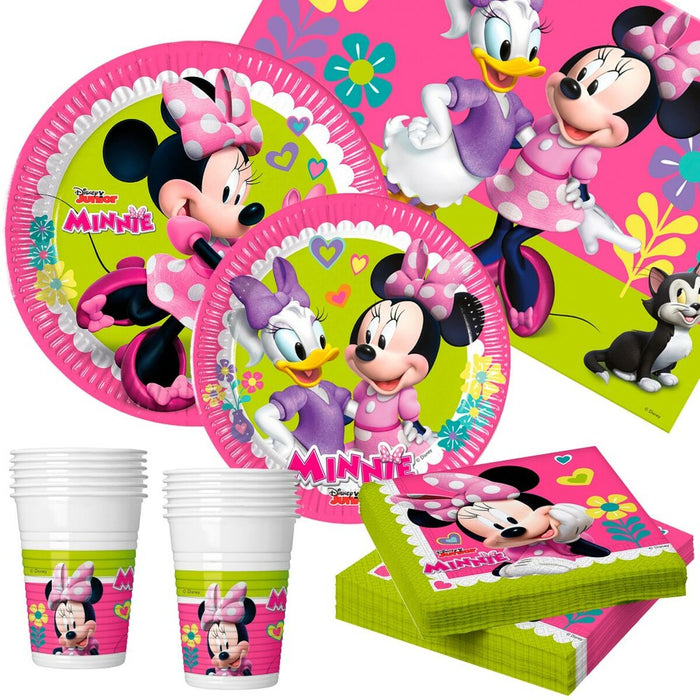 Set Articole de Sărbătoare Minnie Mouse Happy Deluxe 89 Piese 16