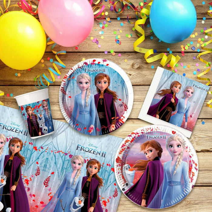 Set Articole de Sărbătoare Frozen 89 Piese