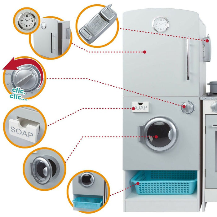 Bucătărie de Jucărie Play & Learn Modern 95 x 95 x 30 cm