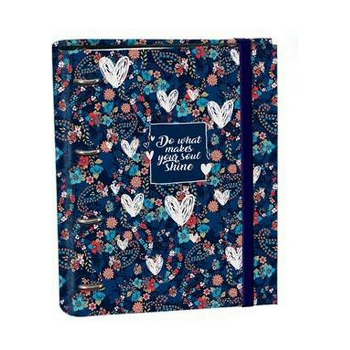 Biblioraft SENFORT Ringbook Paisley 1 Unități Multicolor A4