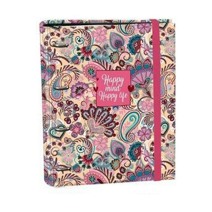 Biblioraft SENFORT Ringbook Paisley 1 Unități Multicolor A4