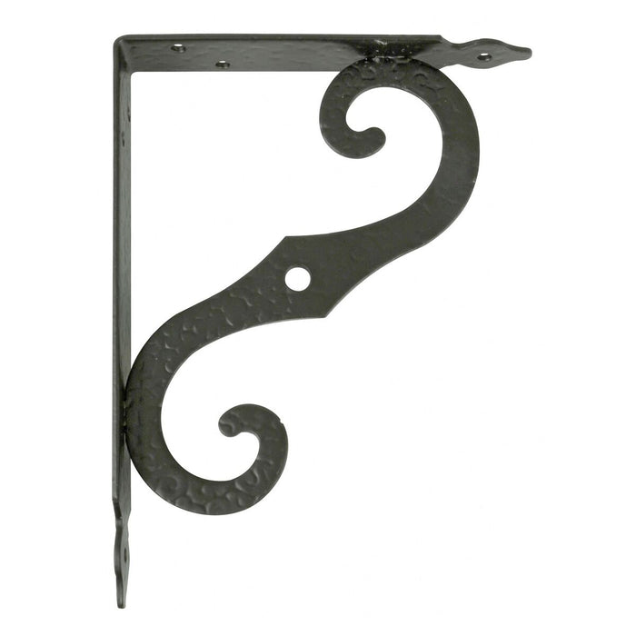 Suport de Perete AMIG 2-10 203 Rafturi Negru Oțel (25 x 19 cm)