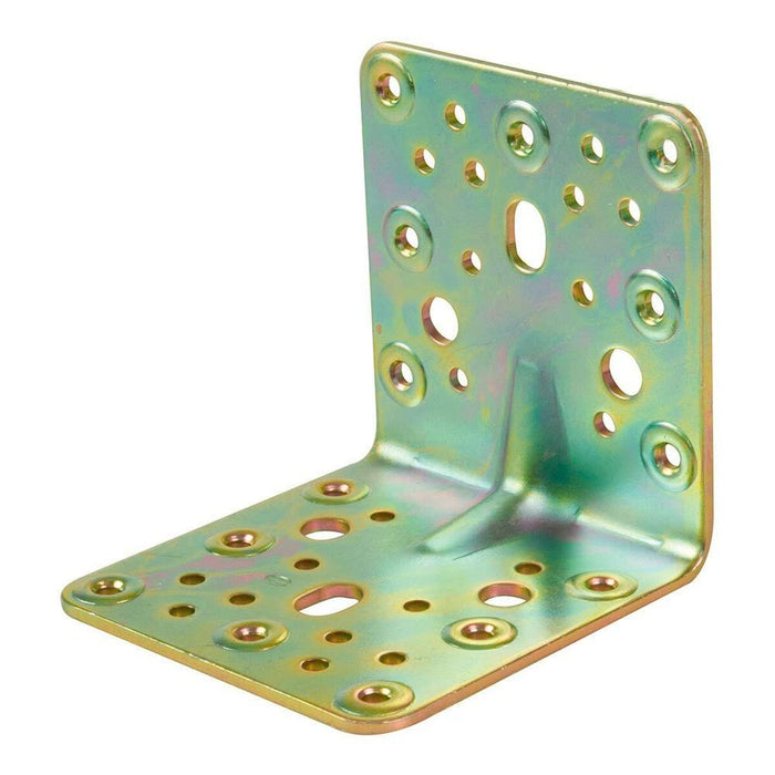 Suport unghiular AMIG 303-12138 Auriu* Oțel (10,3 x 10 cm)