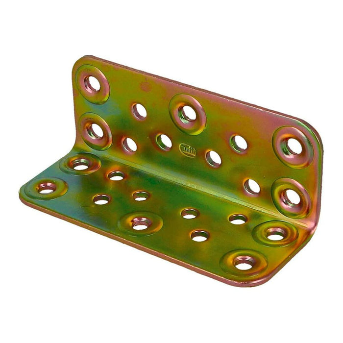 Suport unghiular AMIG 304-12142 Bicromat Auriu* Oțel 10 x 10 cm