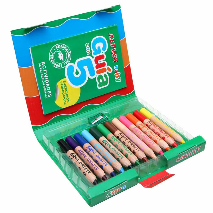 Creioane culori Alpino Baby Multicolor