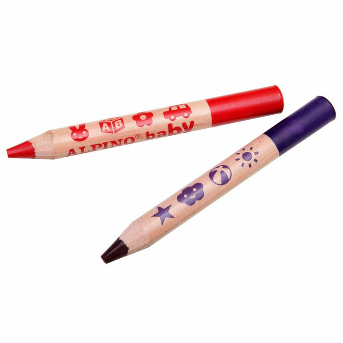 Creioane culori Alpino Baby Multicolor