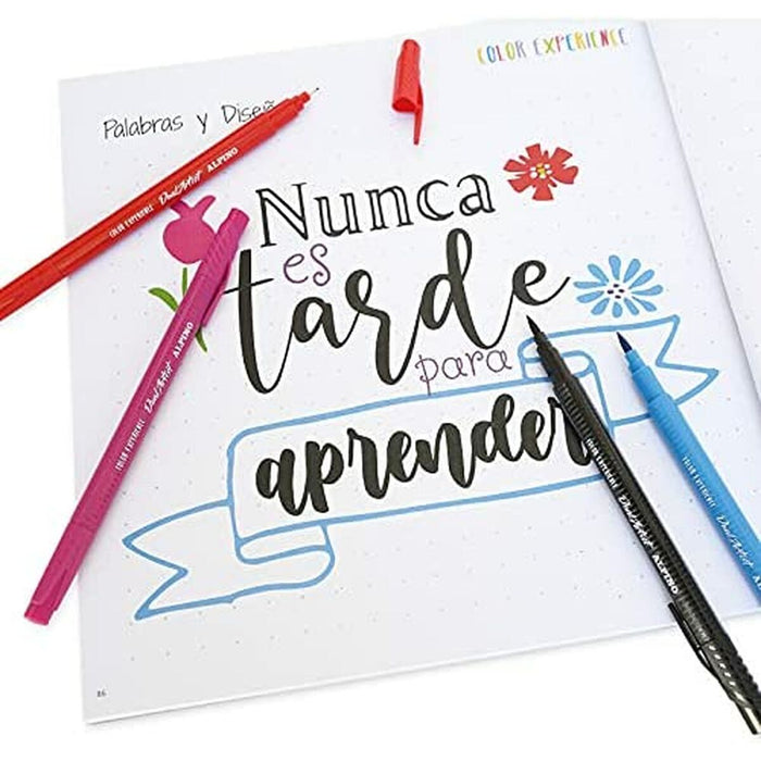 Set de Carioci Alpino Dual Artist 12 Piese Multicolor