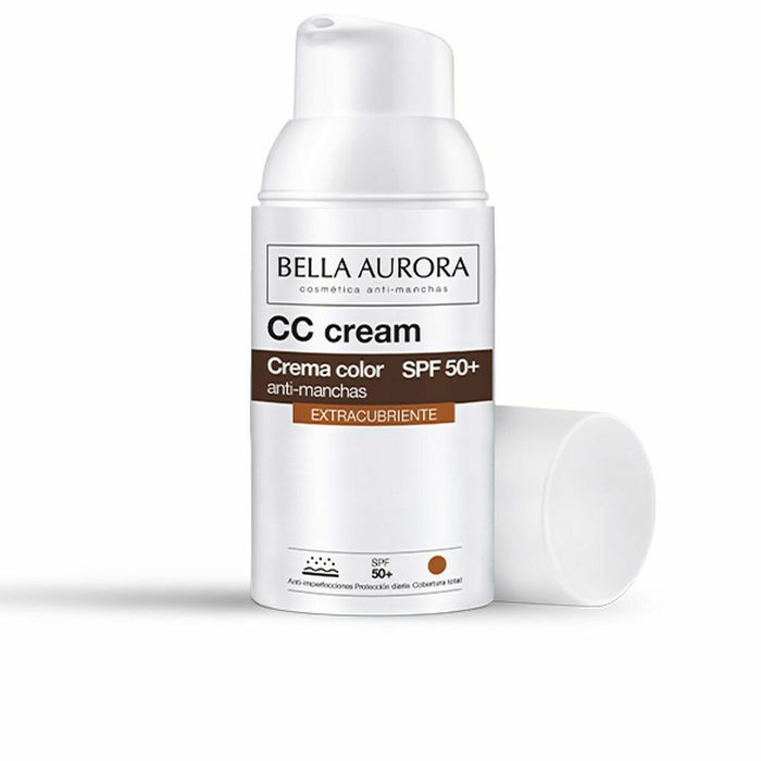 CC Cream Bella Aurora Cc Cream Cuvertură Spf 50 30 ml