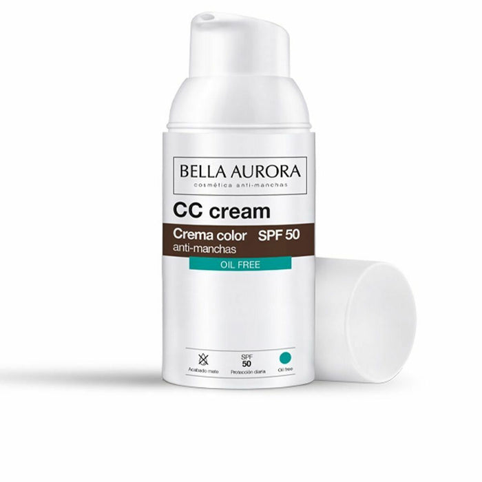 CC Cream Bella Aurora Spf 50 Fără ulei (30 ml)