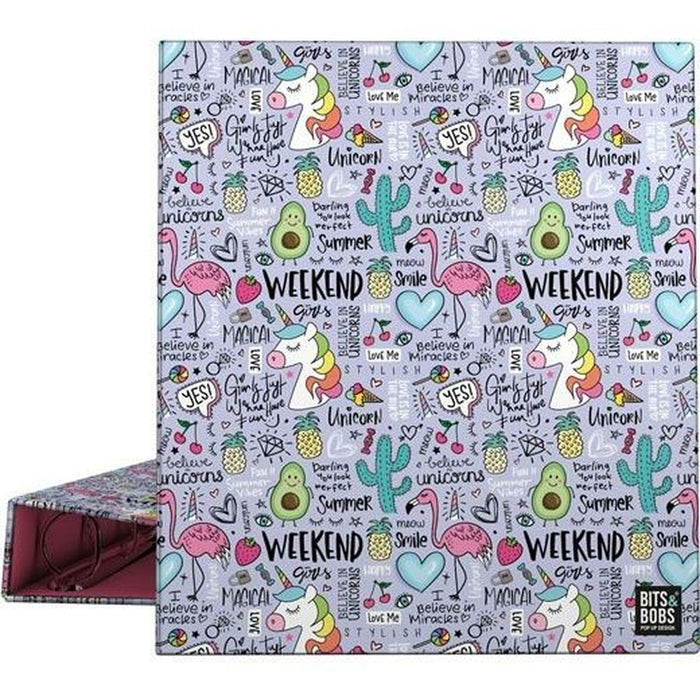 Biblioraft Grafoplas Fantasy Liliachiu A4 (2 Unități)