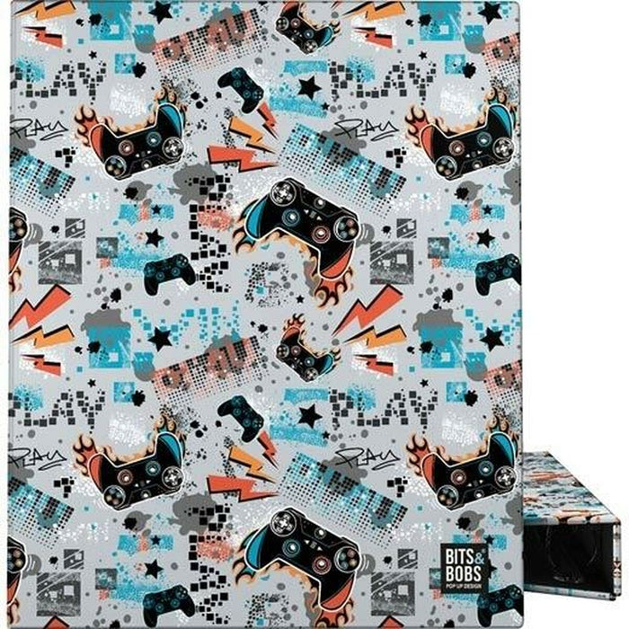 Biblioraft Grafoplas Play Gri A4 (2 Unități)