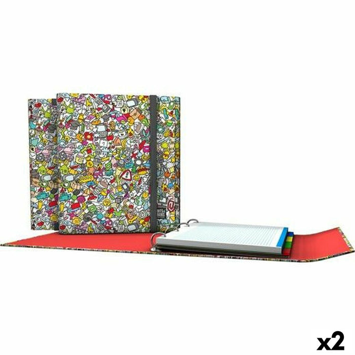 Biblioraft Grafoplas Carpeplús Icons Multicolor A4 (2 Unități)