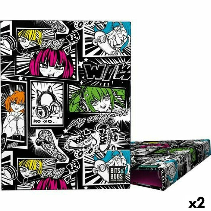 Biblioraft Bits&Bobs Yuku A4 (2 Unități)