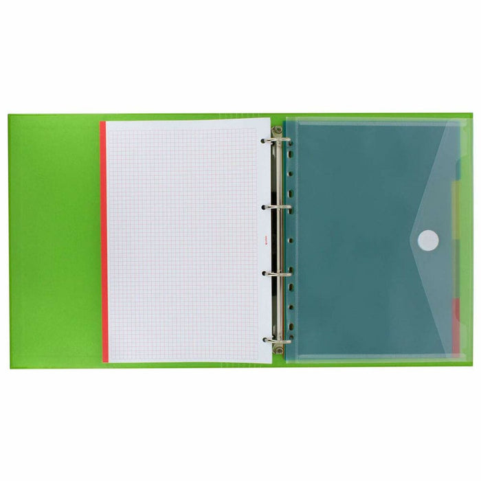 Biblioraft Grafoplas Carpebook Verde 32 x 28 x 4 cm