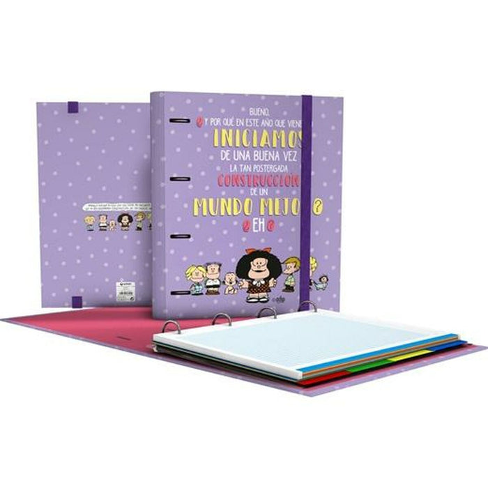 Biblioraft Grafoplas Carpebook Mafalda Liliachiu A4 (2 Unități)