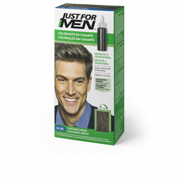 Șampon Colorant Just For Men Colorante Vidutinis kaštonas 30 ml