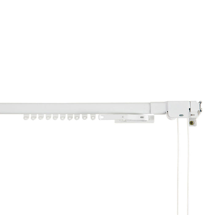 Șină pentru perdele și draperii Stor Planet Cintacor Extensibil Întărite Alb 70-120 cm
