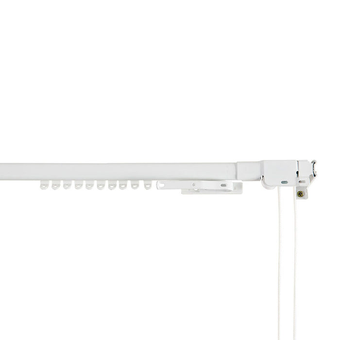 Șină pentru perdele și draperii Stor Planet Cintacor Extensibil Întărite Alb 120-210 cm