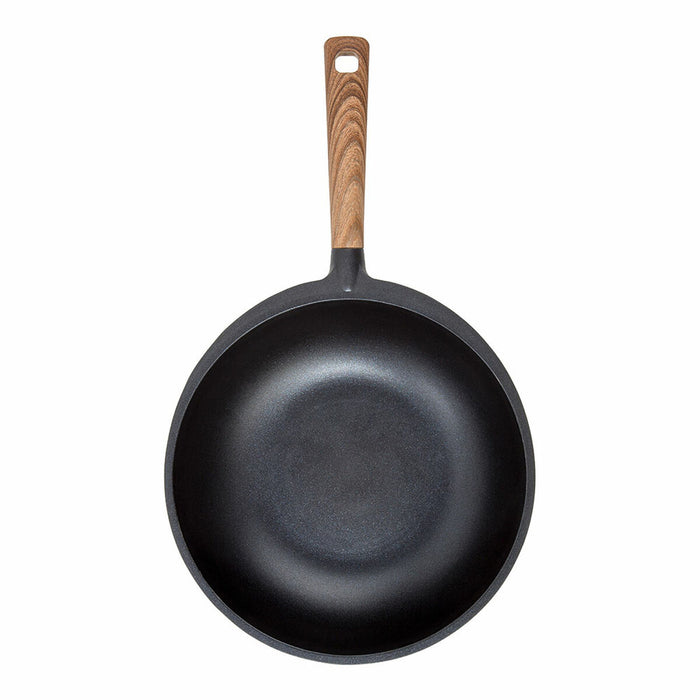 Tigaie Oroley Nature Lemn Aluminiu turnat 26 cm