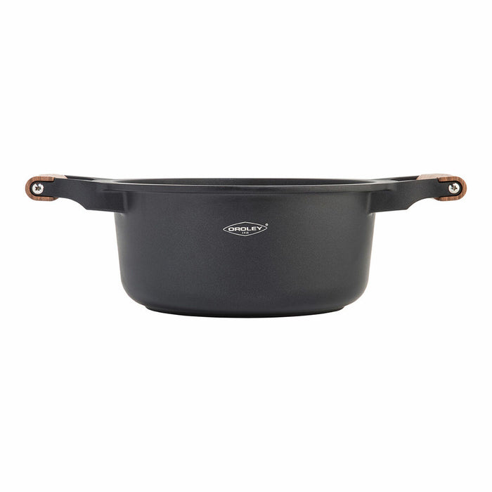 Caserolă Cu Capac Oroley Nature Lemn 24 cm Aluminiu turnat