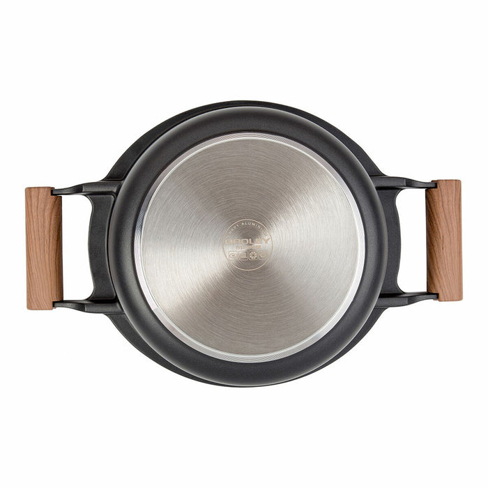 Caserolă Cu Capac Oroley Nature Lemn 24 cm Aluminiu turnat
