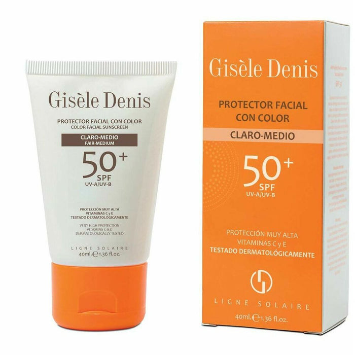 Protector Solar Colorat Gisèle Denis SPF 50+ Fair medium (40 ml)