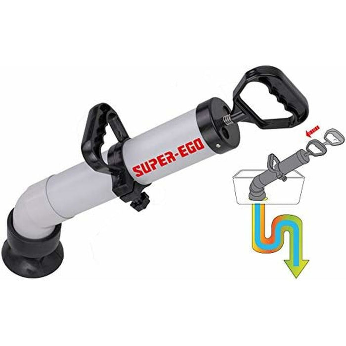 Desfundător pneumatic Super Ego seh000200 Gri 1,3 L