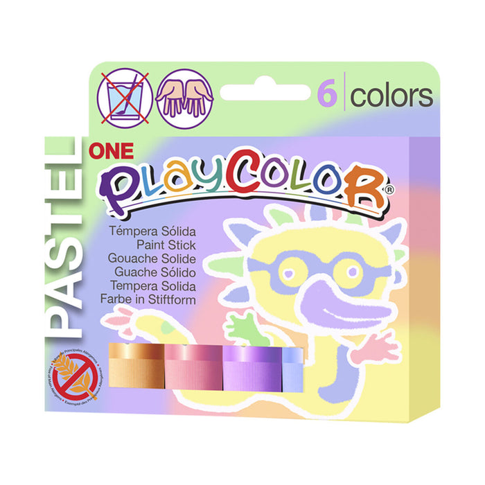 Tempera INSTANT 18401 Multicolor Plastic (6 Piese)