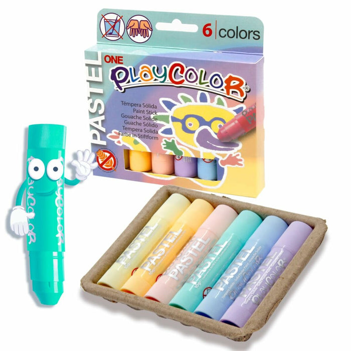 Tempera INSTANT 18401 Multicolor Plastic (6 Piese)