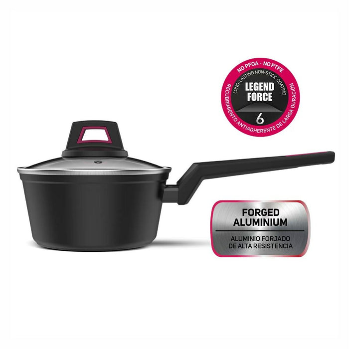 Cratiță Taurus KCK4018 Negru Aluminiu 18 cm