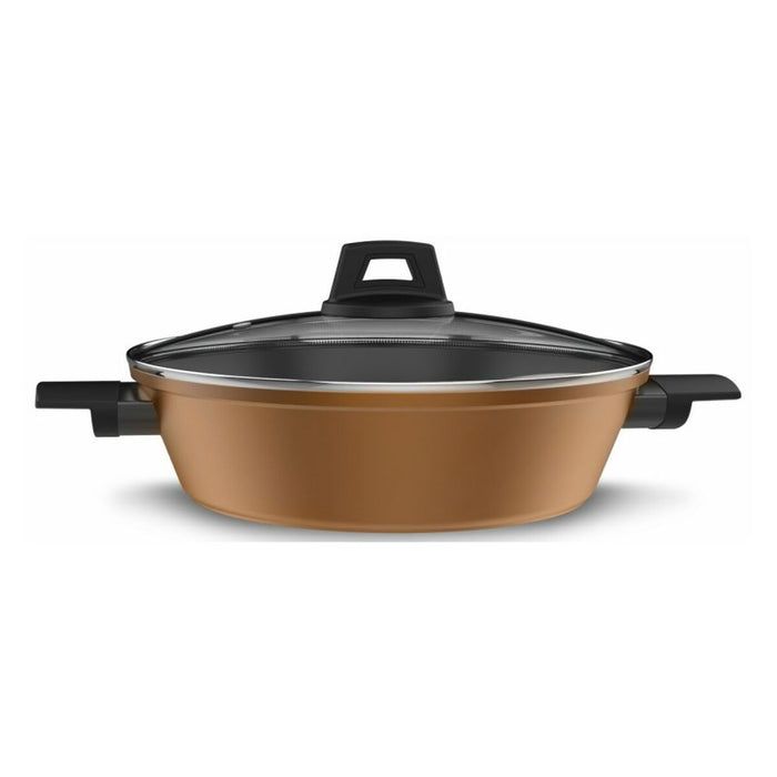 Caserolă Cu Capac Taurus 980953000 Negru Cupru