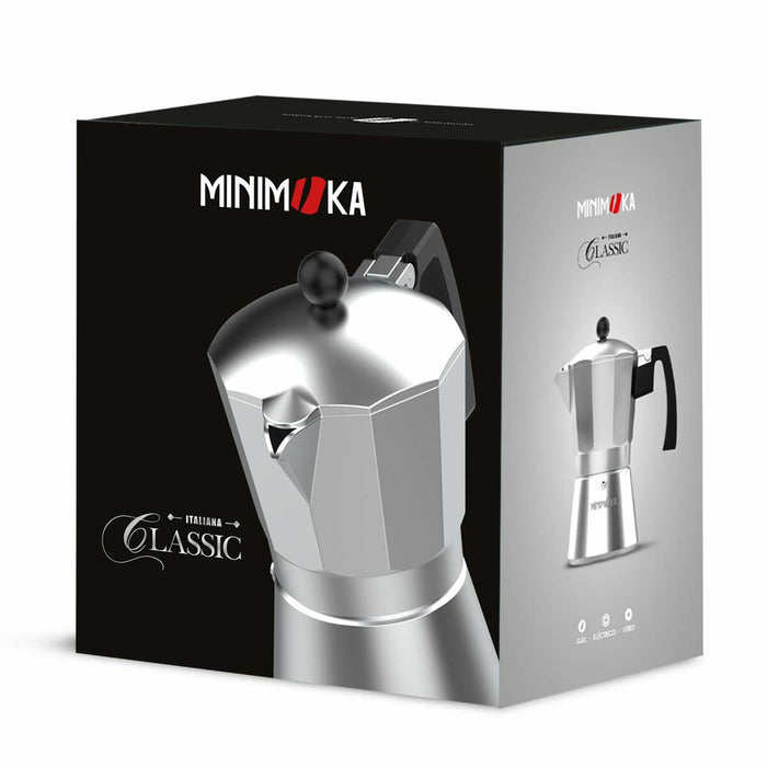 Cafetieră Italiană Taurus KCP9009 9T MINI MOKA Argintiu Aluminiu (9 Cești)
