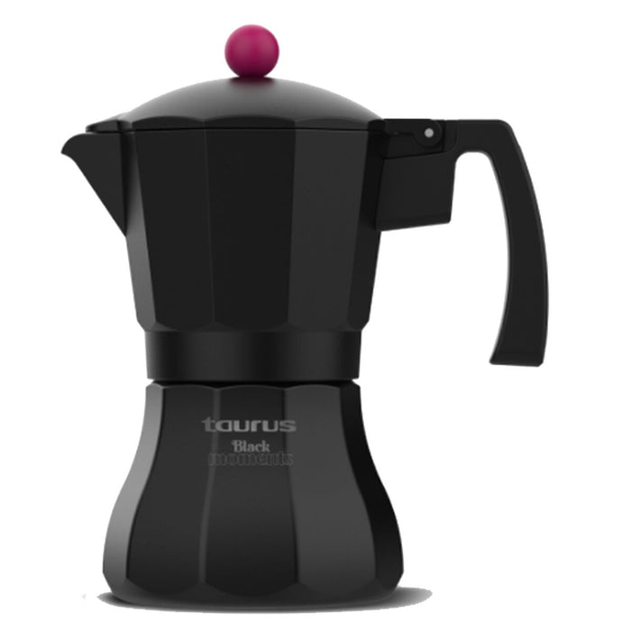 Cafetieră Italiană Taurus KCP9009I 9T Negru Aluminiu (9 Cești)