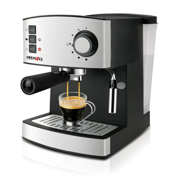 Cafetieră Express cu Braț Taurus CM-1821 MINIMOKA Negru Oțel 850 W 1,6 L