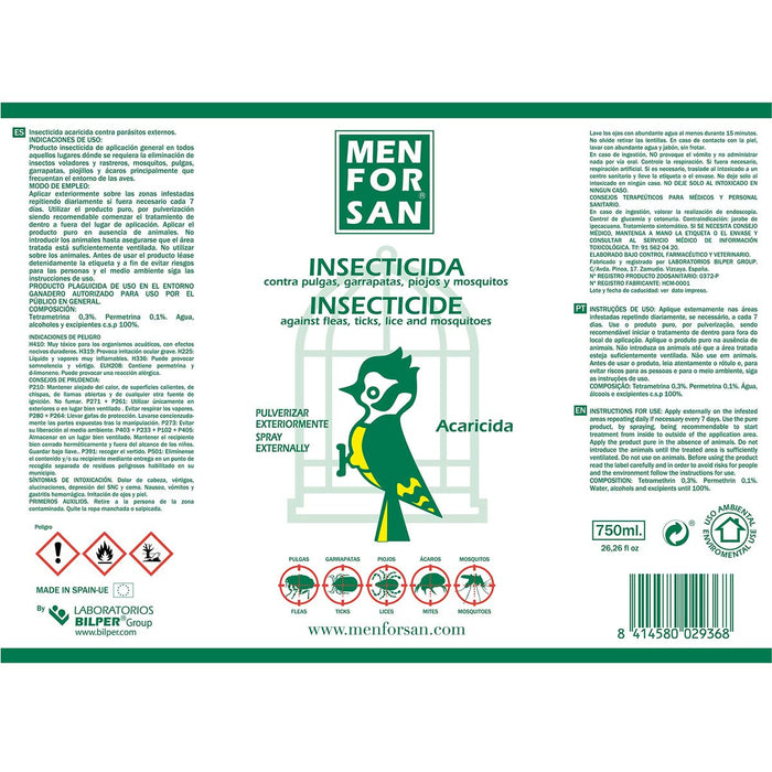 Insecticde Menforsan Păsări 750 ml