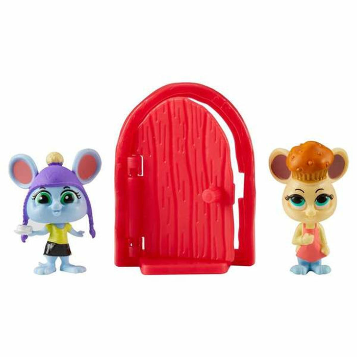 Figurine Bandai Mouse in the house 3 Piese 10 x 14 x 3,5 cm