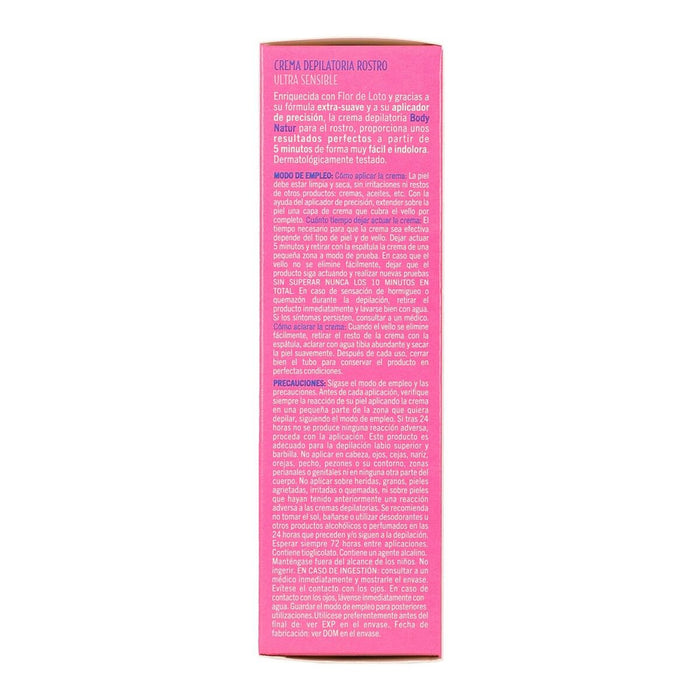 Cremă Epilatoare pentru Corp Body Natur DEPILACIÓN BODY NATUR 20 ml