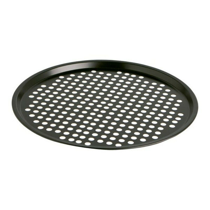 Formă pentru pizza Quid Sweet Grey Negru Metal 30 x 0,9 cm