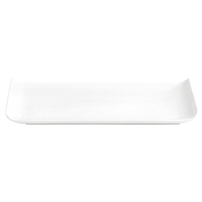 Farfurie Quid Chef Baguette Ceramică Alb (25 x 12 cm) (Pack 6x)