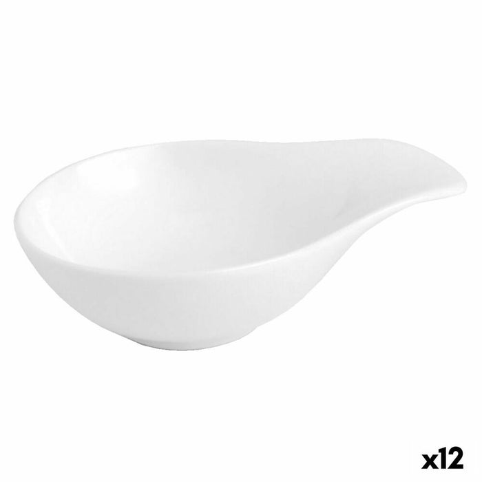 Bol Quid Chef Ceramică Alb 11 x 8 cm 12 Unități