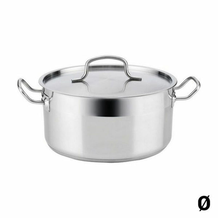 Caserolă Cu Capac Quid Azzero Oțel inoxidabil