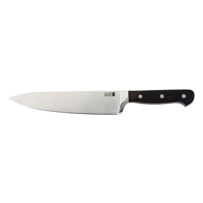 Cuțit Chef Quid Professional Inox Chef Black Negru Metal 20 cm (Pack 6x)
