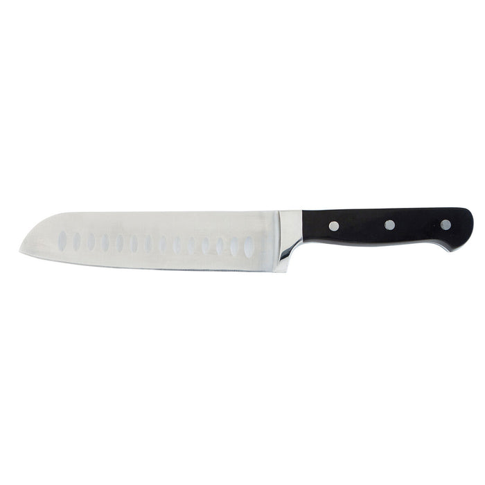 Cuțit Santoku Quid Professional Inox Chef Black Negru Metal (Pack 6x)