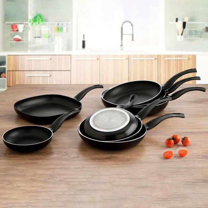 Tigaie Grill Quid Hydra Negru Metal Bachelită 27 x 27 cm
