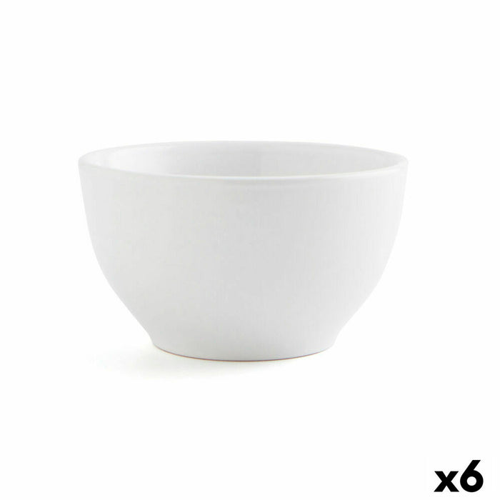 Bol Quid Snow Ceramică Alb (51 cl) (Pack 6x)